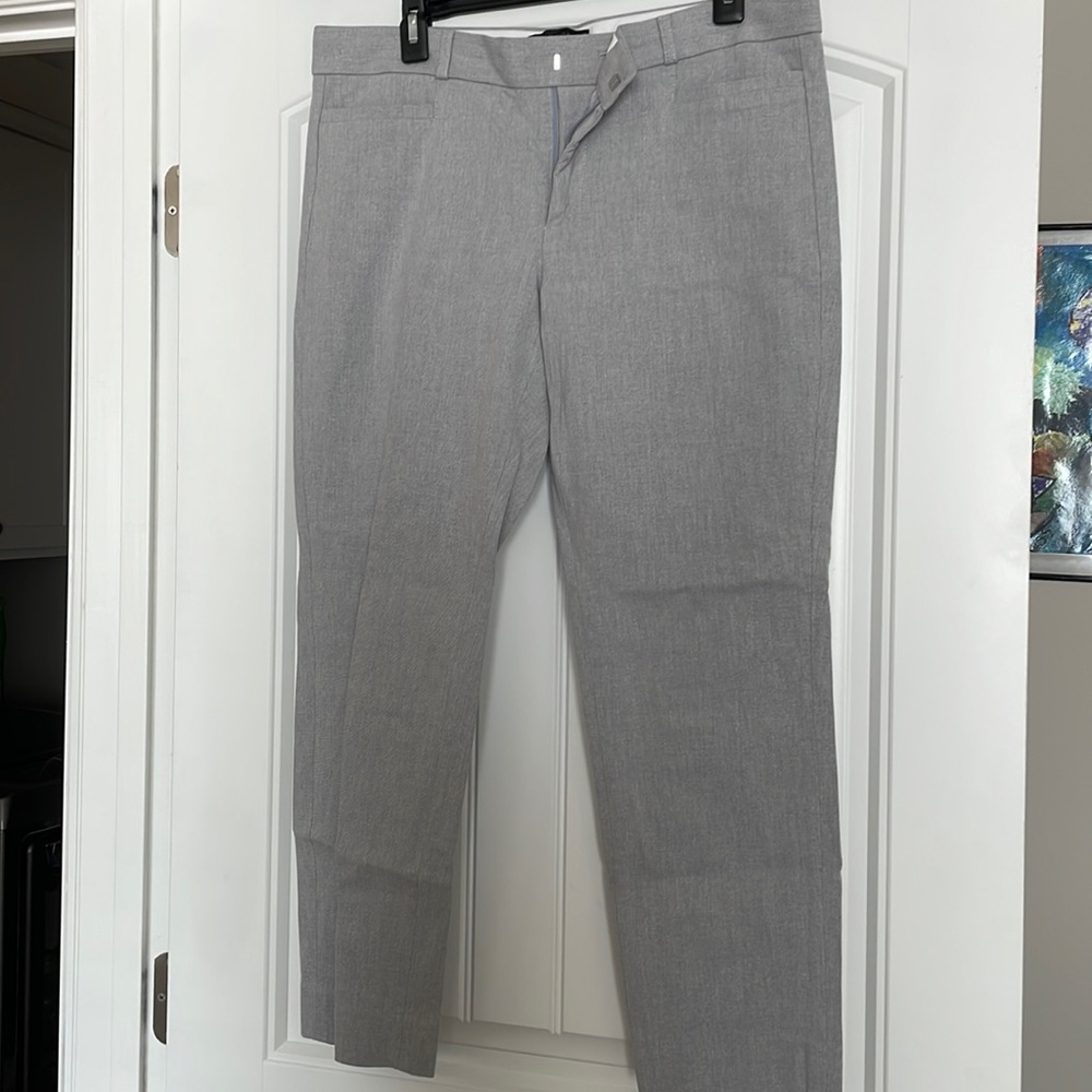 Gray Dress Pants . Style Sloan from Banana Republic